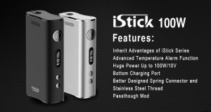 eleaf istick 100w feature list